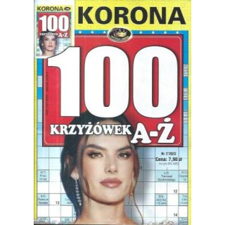 100 krzyżówek A-Ż Korona 2/2023