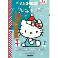 Angielski z Hello Kitty Mozaikowe naklejki niebieskie