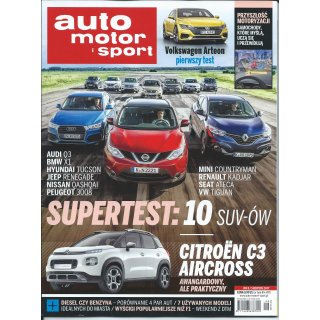 Auto Motor i Sport; 8/2017