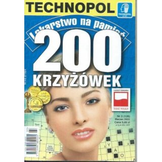 200 krzyżówek Lekarstwo na pamięć 3/2022  (126)