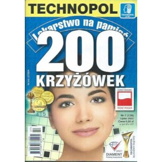 200 krzyżówek Lekarstwo na pamięć 7/2022  nr 130