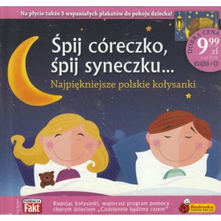 Najpiękniejsze polskie kołysanki na CD - Śpij córeczko, śpij syneczku