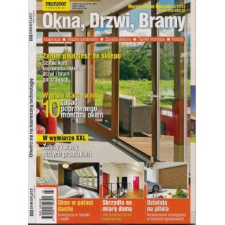 Okna Drzwi Bramy; Murator Numer Specjalny; 3/2013