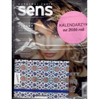 Sens plus kalendarzyk na 2016 rok; 12/2015
