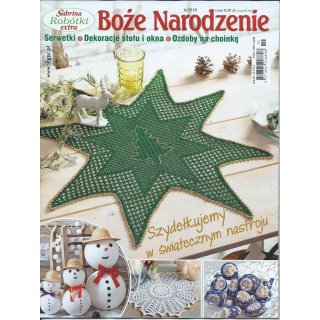 Boże Narodzenie; Sabrina Robótki Extra; 6/2018