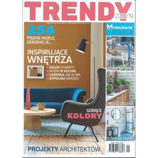 Trendy 2018/2019; M Jak Mieszkanie poleca; 1/2018