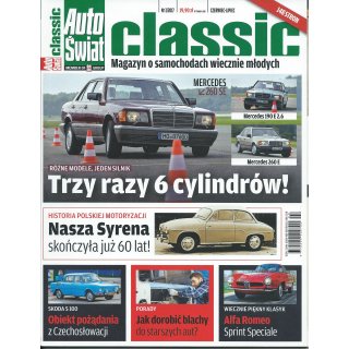 Auto Świat Classic 3/2017 Trzy razy 6 cylindrów!