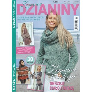 Sandra Specjalna Zimowe Dzianiny 4/2018