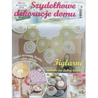Szydełkowe Dekoracje Domu Sabrina Robótki Extra 2/2019 BPV