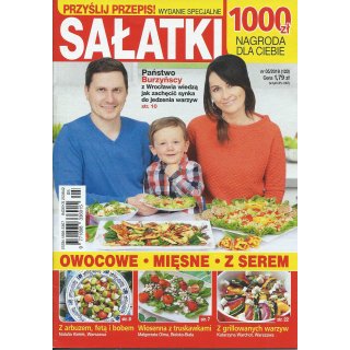 Sałatki; Przyślij Przepis WS; 5/2019; 120