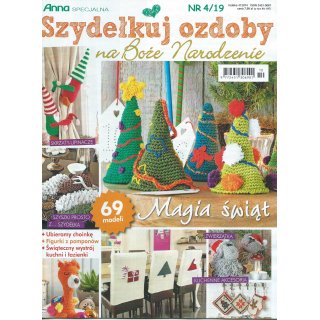 Anna Specjalna Szydełkuj Ozdoby Na Boże Narodzenie 4/2019