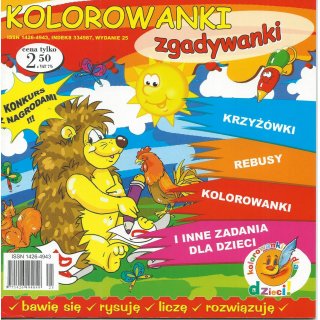 Kolorowanki Zgadywanki; Wydanie 25