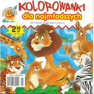 Kolorowanki Dla Najmłodszych; Wydanie 25