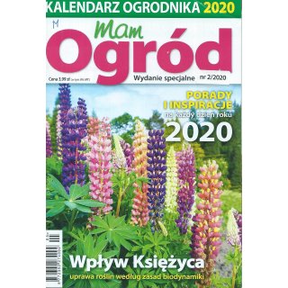 Mam Ogród WS; Kalendarz Ogrodnika 2020; 2/2020