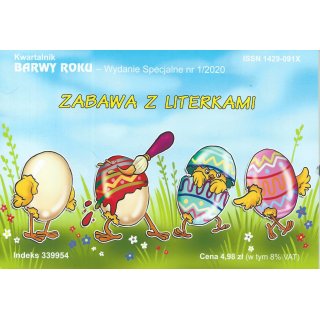 Zabawa z literkami; Barwy Roku WS; 1/2020