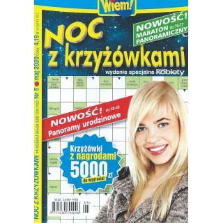 Noc z krzyżówkami 5/2020 Wiem!