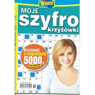 Moje Szyfro krzyżówki; Wiem 6/2020