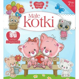 Małe kotki + naklejki iskierki Fakt poleca 9/2019