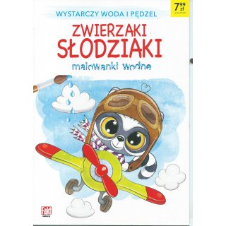 Zwierzaki slodziaki - malowanki wodne; Fakt edukacja 6/2019