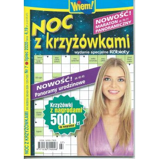 Noc z krzyżówkami 7/2020 Wiem!