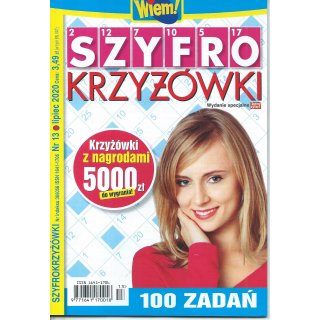 Szyfro krzyżówki; Wiem; 13/2020