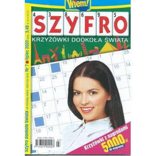 Szyfro krzyżówki dookoła świata; 7/2020