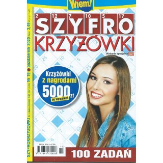 Szyfro krzyżówki; Wiem 19/2020