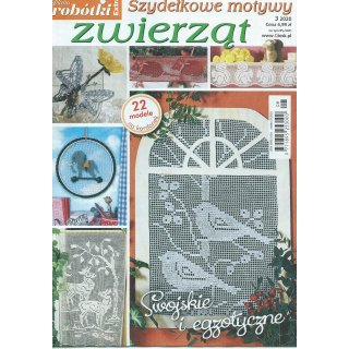 Diana Robótki Extra 3/2020 Szydełkowe Motywy Zwierząt BPV
