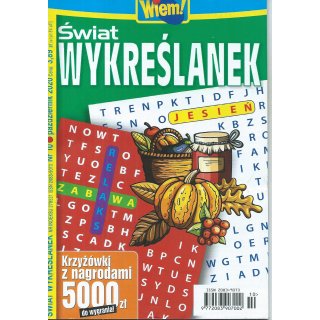 Świat Wykreślanek Wiem 10/2020