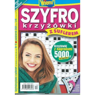 Szyfro Krzyżówki z suflerem 10/2020