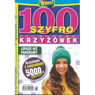 100 Szyfro Krzyżówek; Wiem; 11/2020