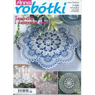 Anna Robótki 5/2020 Serwetki i dekoracje okna