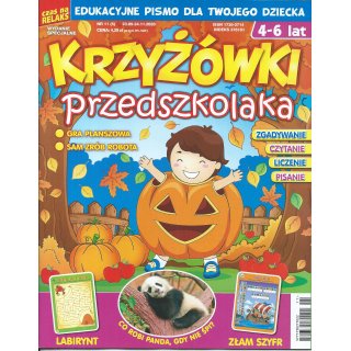 Krzyżówki Przedszkolaka 11(5)/2020