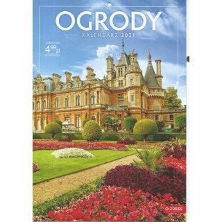 Kalendarz 2021 - ogrody