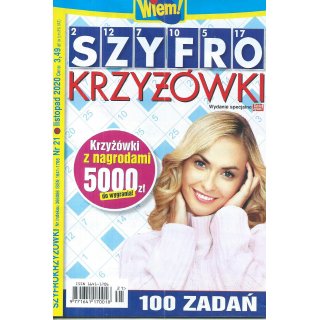 Szyfro krzyżówki; Wiem; 21/2020