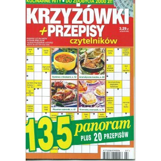 Krzyżówki + Przepisy czytelników WS 7/2020