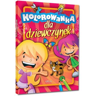 Kolorowanaka Dla Dziewczynek; Greg