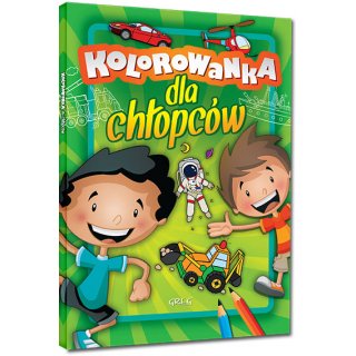 Kolorowanaka Dla Chłopców; Greg