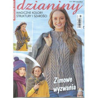 Sandra Extra Dzianiny 4/2020 Zimowe wyzwania