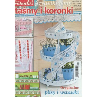 Szydełkujemy Taśmy I Koronki Diana Robótki Extra 1/2021 BPV