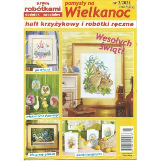 Kram z robótkami 2/2021 Pomysły na Wielkanoc