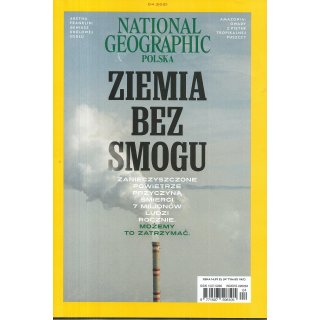 National Geographic nr 4/2021 - Ziemia bez smogu