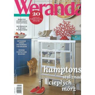 Weranda 5/2021 (220) hamptons styl znad ciepłych mórz