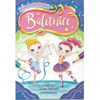 Baletnice kolorowanka i naklejki; Nr 22
