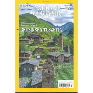 National Geographic nr 7/2021 - Gruzińska Tuszetia