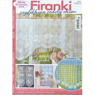 Firanki Szydełkowe Ozdoby Okien Sabrina Robótki Extra 3/2021 BPV