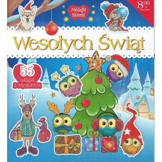 Wesołych Świąt Naklejki iskierki Fakt poleca 12/2020