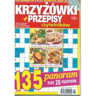 Krzyżówki + Przepisy czytelników WS 8/2021