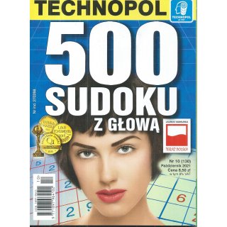 500 sudoku z głową; 10/2021
