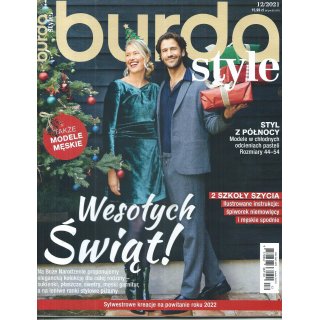 Burda Style 12/2021 Wesołych Świąt! + wykroje